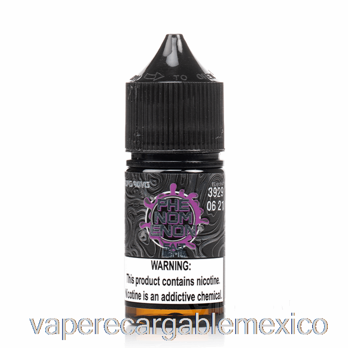 Vape Recargable Fenómeno Sal - E-líquidos Nomenon - 30ml 24mg